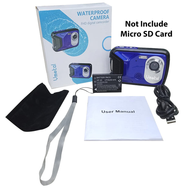 Vmotal Full HD 1080P Waterproof Underwater Camera – Fat Guy Scuba