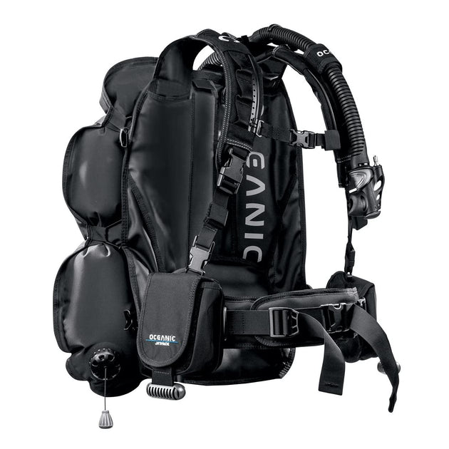 backpack to fit scuba fins for plane travel OCEANIC JETPACK COMPLETE SCUBA DIVING TRAVEL SYSTEM BC/BCD DRY BACKPAC –  Fat Guy Scuba Supply