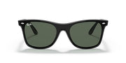 Ray-Ban Blaze Wayfarer Square Sunglasses, Black/Dark Green