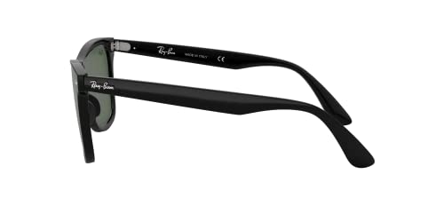 Ray-Ban Blaze Wayfarer Square Sunglasses, Black/Dark Green