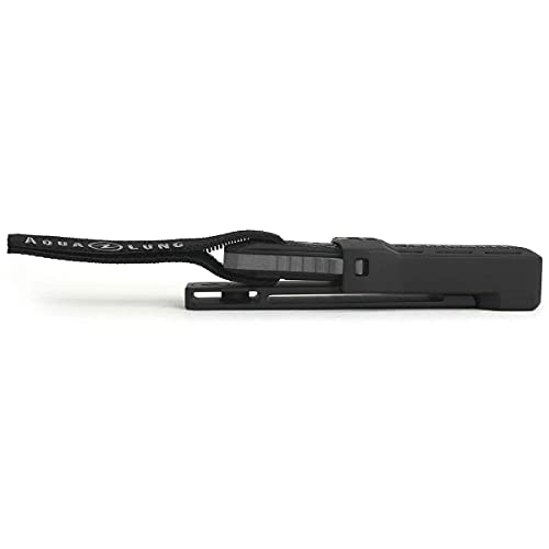 Aqua Lung Micro Squeeze Knife, Black/Charcoal