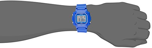 Casio F108WH Water Resistant Digital Blue Resin Strap Watch