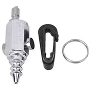 GLOGLOW Mini Portable Stainless Steel Diving Air Nozzle, HighQuality Dive Accessories for Clean Equipment, Ideal for Scuba Divers and Underwater Photographers (Silver)