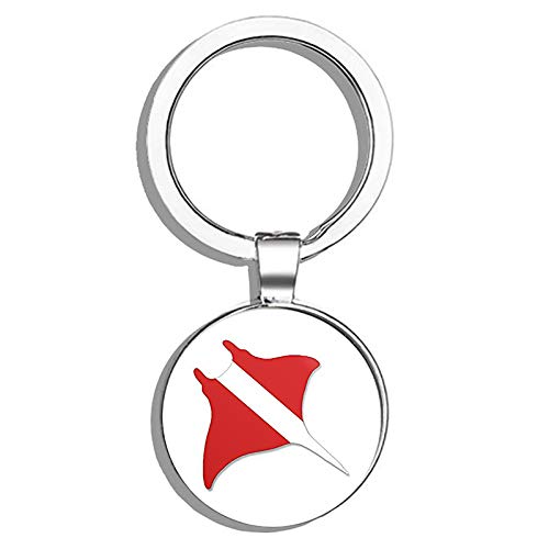 Manta Ray Key Chain