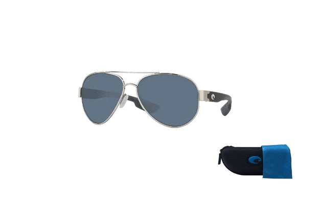 Costa Del Mar South Point Palladium/Grey Sunglasses