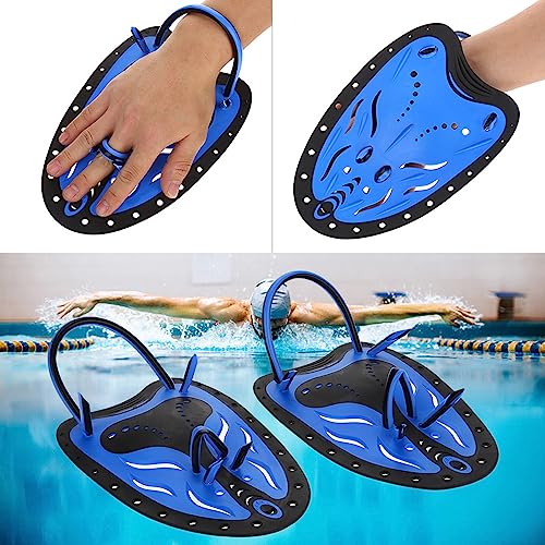 ZJchao Hand Swim Paddles Professional Swim Training Paddles Adjustable Diving Training Hand Fin Flippers Flat Paddles Swimming Training Aid Scuba Equipment for Men Women Children(#4)