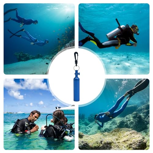 Dive Surface Alert Tool, Scuba Diving Alert Rattle, Underwater Noise Maker | Scuba Dive Rattle Underwater Communication Device for Clear Alerts, Made With Aluminum Alloy