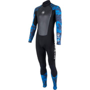 Aqualung 3mm Hydroflex Men's Full Wetsuit - Black/Blue, Small