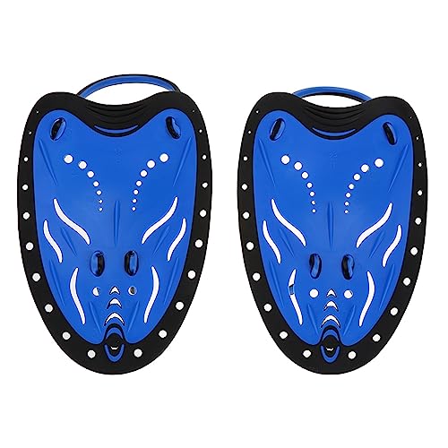 ZJchao Hand Swim Paddles Professional Swim Training Paddles Adjustable Diving Training Hand Fin Flippers Flat Paddles Swimming Training Aid Scuba Equipment for Men Women Children(#4)