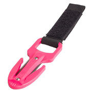 Tongina Scuba Diving Dual Dive Rope Cutter Blade with Sheath Bag, Pink