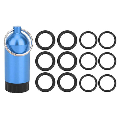 Scuba Tank, Mini Tank Key Ring Diving Cylinder Valve Sealing Ring O Rings Mini Cylinder Storage Bottl for Underwater Diving Breathing Training