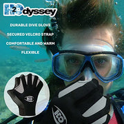 H2ODYSSEY Max 2mm Webbed Paddle Glove - Swimming Gloves for Multipurpose Use (X-Large)