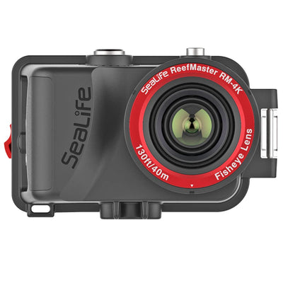 SeaLife ReefMaster RM-4K Underwater Action Camera with 4K Video and 14mp Still Images, Underwater Scene Modes, Wide Angle Lens, Waterproof to 40M/130’