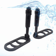 Waterproof Scuba Metal Detector Folding Version Pulse Coil Pulse Scan Detecting (Black)