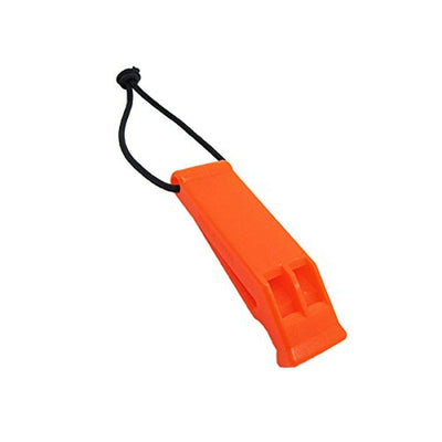 Scuba Choice Scuba Diving Safety Whistle with Lanyard, Orange