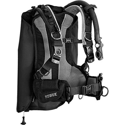 Aqua Lung Rogue BCD - Black/Gray - Small