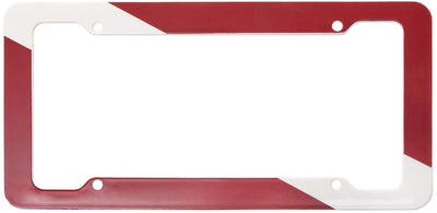 Scuba Diving License Plate Frames: Dive Flag