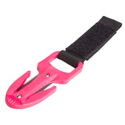 Tongina Scuba Diving Dual Dive Rope Cutter Blade with Sheath Bag, Pink