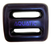 AQUATIC - Dive Weights - 1.1lb or 2.2lb or 3.3lb (0.5Kg or 1Kg or 1.5Kg) - Coated Black for Scuba, Freediving, Spearfishing (1.1lb (0.5Kg))