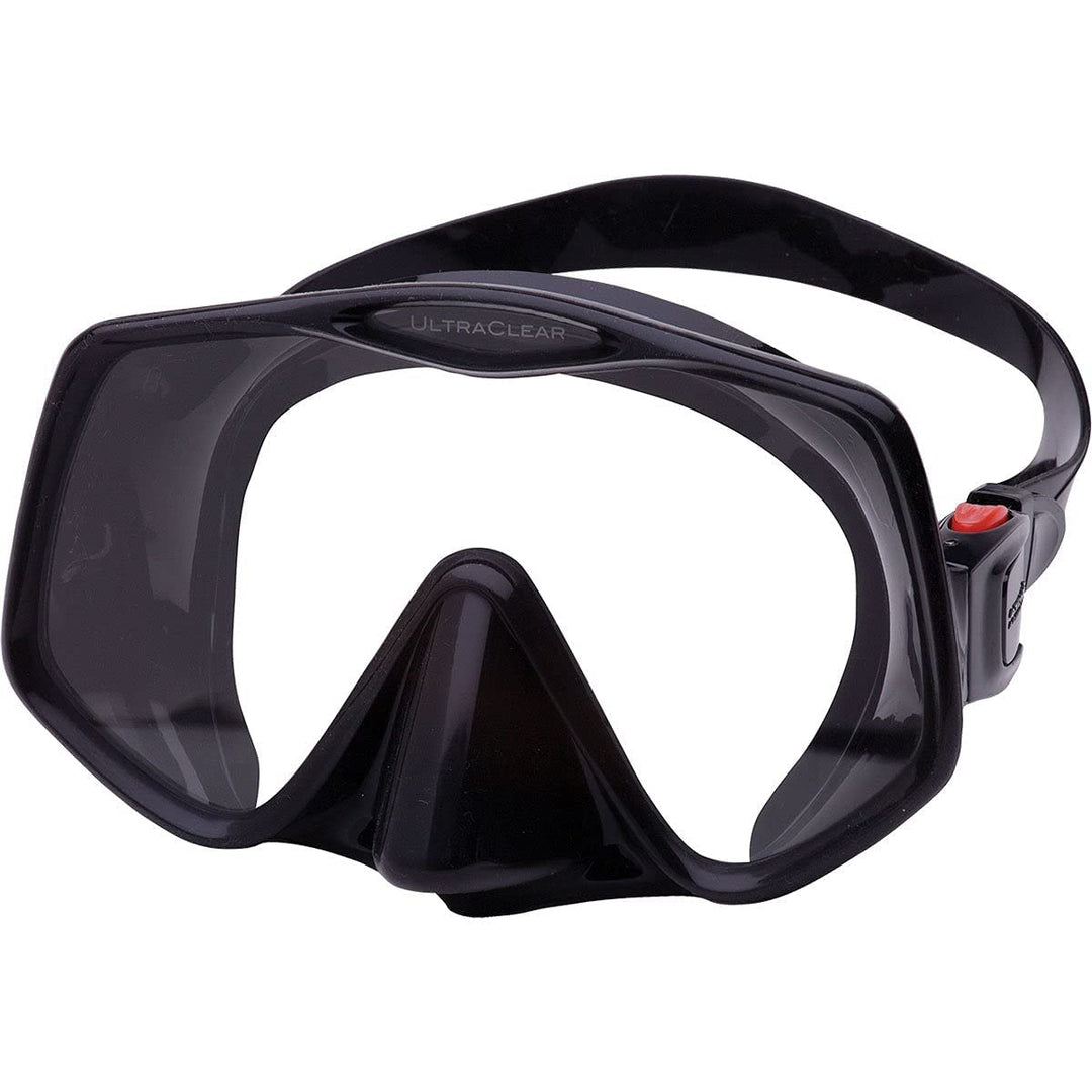 Atomic Aquatics Frameless 2 Mask (Black, Large Fit) – Fat Guy