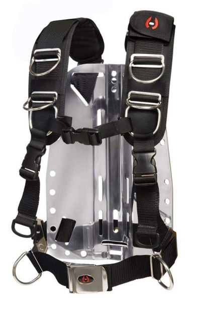 Hollis New Elite II Adjustable Scuba Diving Harness System w/o Backplate (Siz...