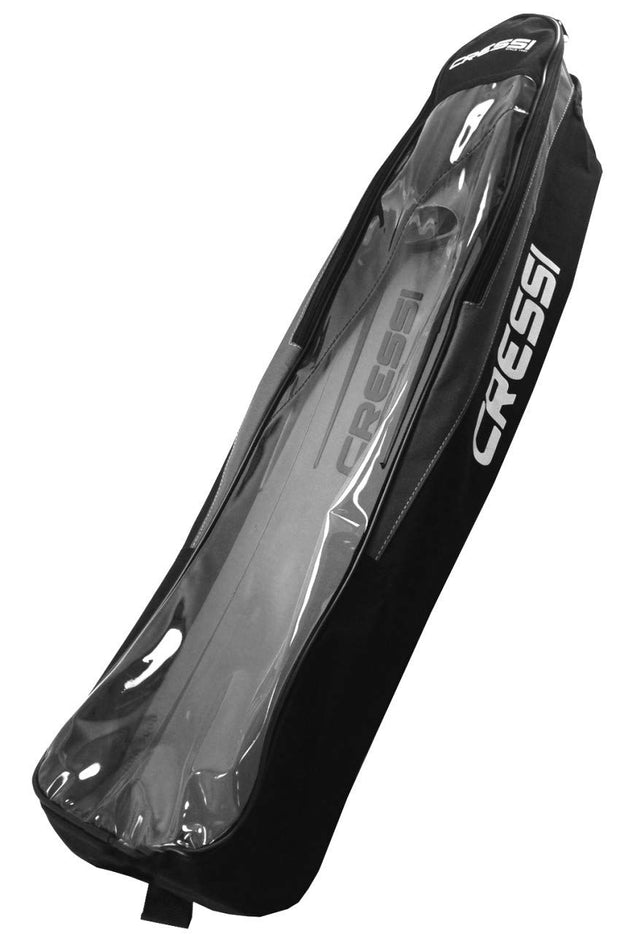 Cressi Long Fins Set Bag - Freediving Scuba Gear Bag Made in Premium Material Quality Since 1946