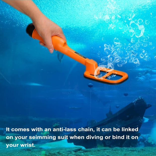 Underwater Metal Detector Submersive IP68 Fully Waterproof Metal Detector for Adults Under Water 100FT, Can detect All Metals with Large Coil, Accurate and Precise