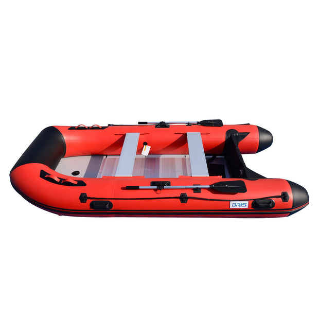 BRIS 12ft Inflatable Boat Inflatable Raft Sport Rescue Diving Boat Fishing Dinghy Tender Pontoon