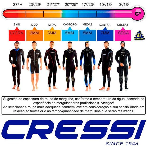 Cressi Desert 4mm Lady Dry SUit