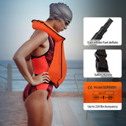 Inflatable Snorkel Vests for Adults - Portable Kayaking Buoyancy Inflatable Snorkeling Vest for Men & Women,Diving,Snorkeling,Swimming Safety (1 PCS)