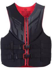 HO Sports Men’s Pursuit Life Jacket - USCG Approved “Life Saving Device” Level 70 Buoyancy Aid - Great for Any Water Sports Activity Including Boating, Paddle & Swimming - Black, Large