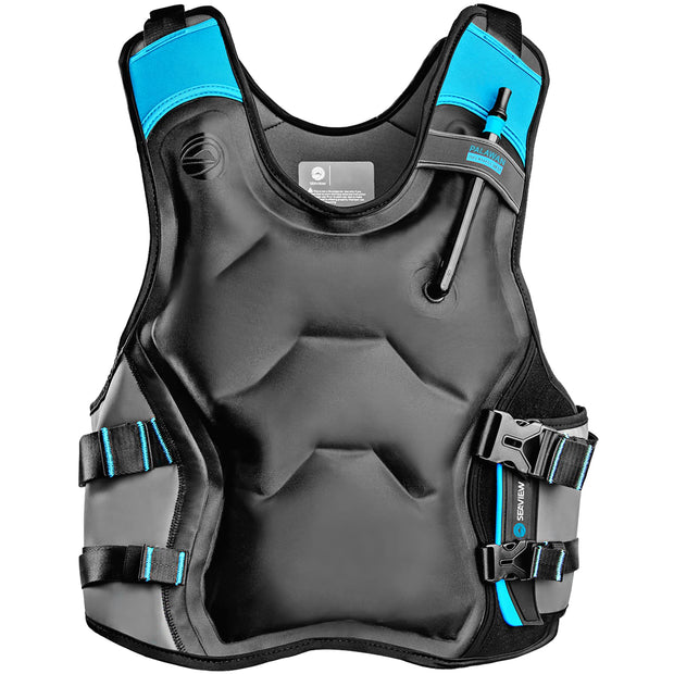 Seaview Palawan, Premium Snorkel Vest for Adults. Inflatable Life Vest, Snorkeling Vest. Great for Low Impact Water Sports. Balanced Flotation, Secure Lock, Comfort Fit.