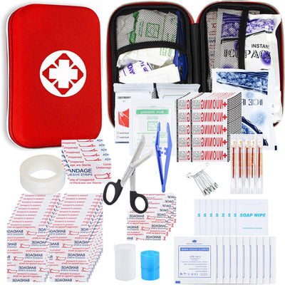 Car-Home Survival First-Aid Kit Emergency-Kit - 273Pcs Equipment Travel Supplies Camping Hiking Keep Going YIDERBO